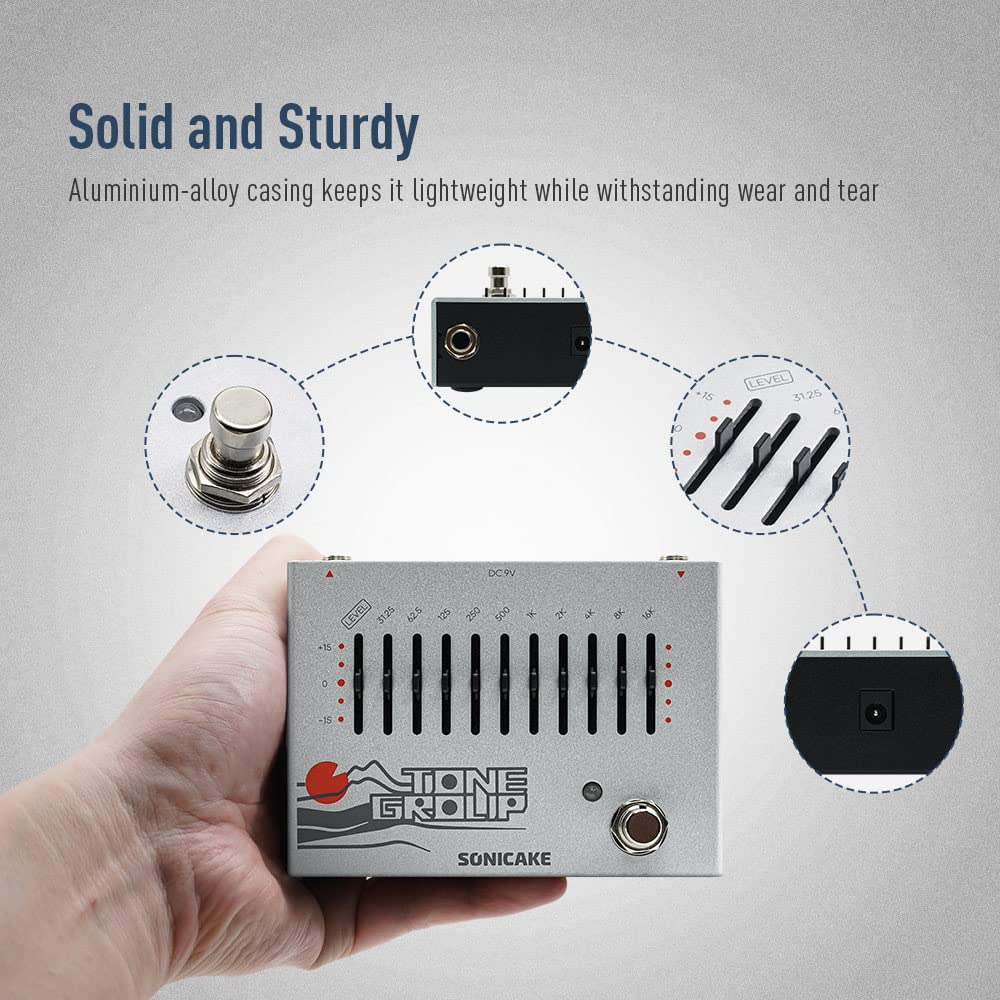 SONICAKE Эквалайзер EQ Эффектор 10-полосная группа тонов