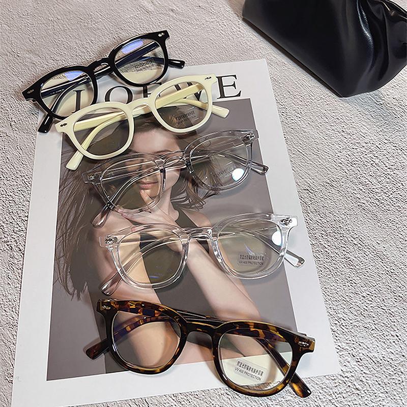 Винтажные простые очки с защитой от синего света для мужчин и женщин, очки для блокировки синего света, очки для экрана компьютера, декоративные очки