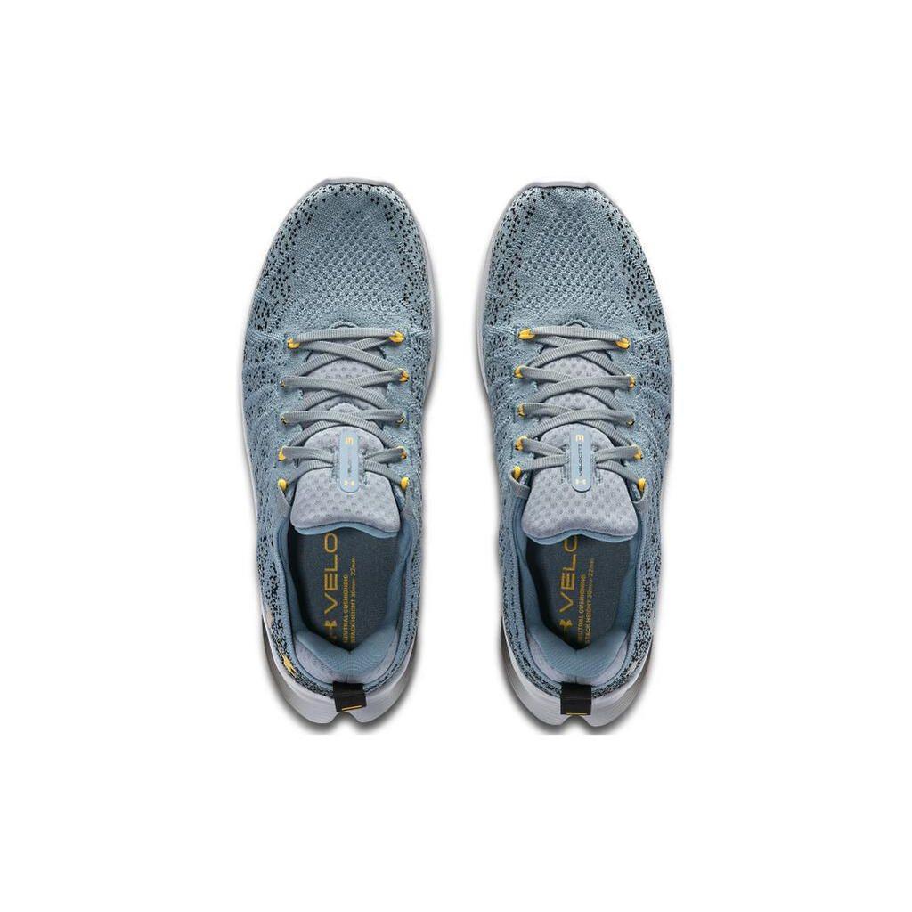 Under Armour Мужские кроссовки Flow Velociti 3 Blue Granite Tahoe Gold черные 3026117-302