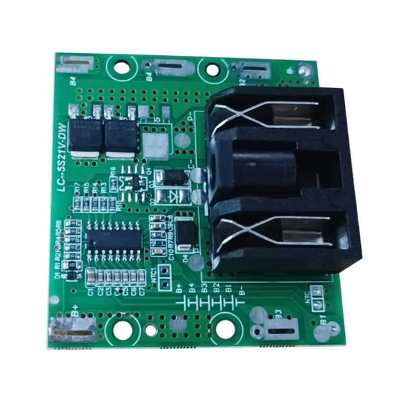 Многофункциональная плата аккумулятора 5S 21V BMS 18650, зарядка для защиты печатной платы с перегрузкой по току для защиты