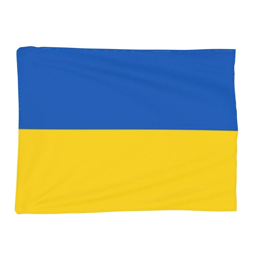 Плед Флаг Украины Мягкий Теплый Фланелевый Плед Покрывало для Кровати Гостиной Пикника Путешествий Дома Дивана