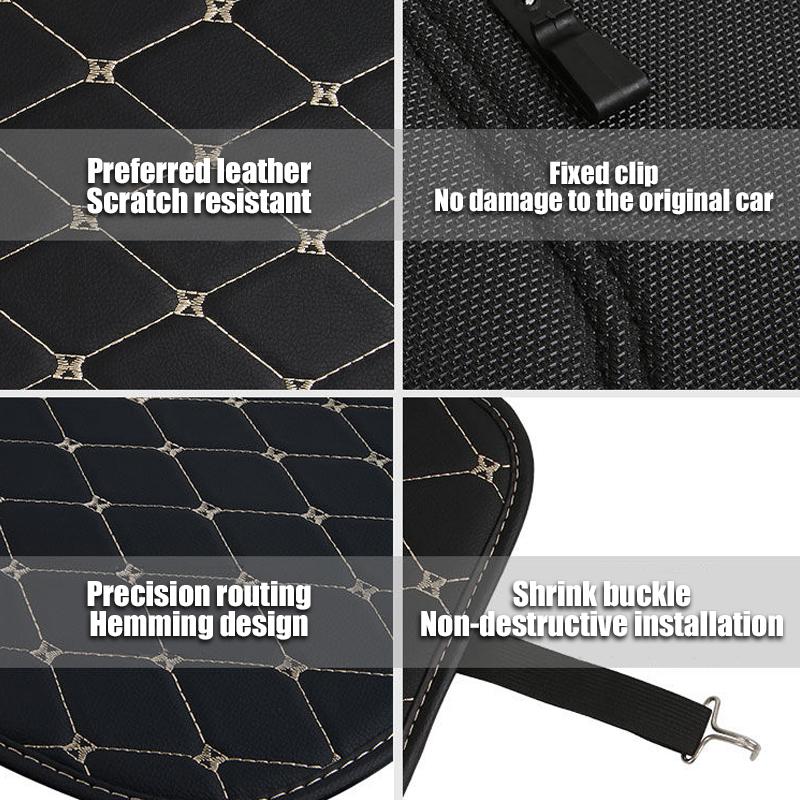 FIQK8 Car Seat Back Anti-Kick Mat Protector Pad Cover For Lexus F SPORT ES RX NX LS UX LM LX GX LC RZ IS CT GS RC HS SC TX LBX IS300 R