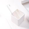 Deli 18cm Wave Transparent Plastic Ruler - Student Drawing and Drafting Tool.