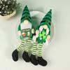 Plush Gnome Ornaments St Patricks Day Decorations Faceless Doll Hanging Ornament Irish Day Party Decor Irish Kids Gift