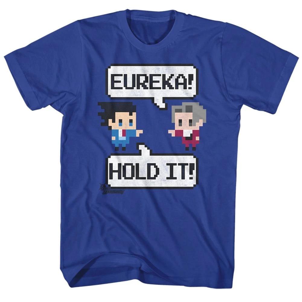 Ace Attorney Eureka 8-битная Королевская Capcom Игровая Детская Футболка