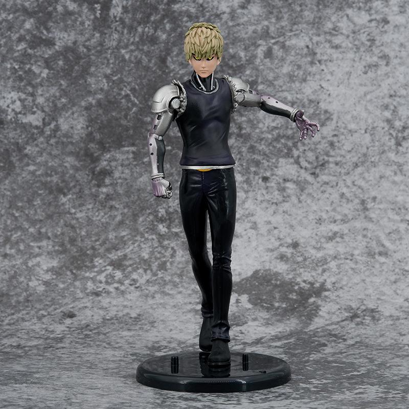 20cm One Punch Man Genos Anime Action Figure Collection Model Doll Toy Gift