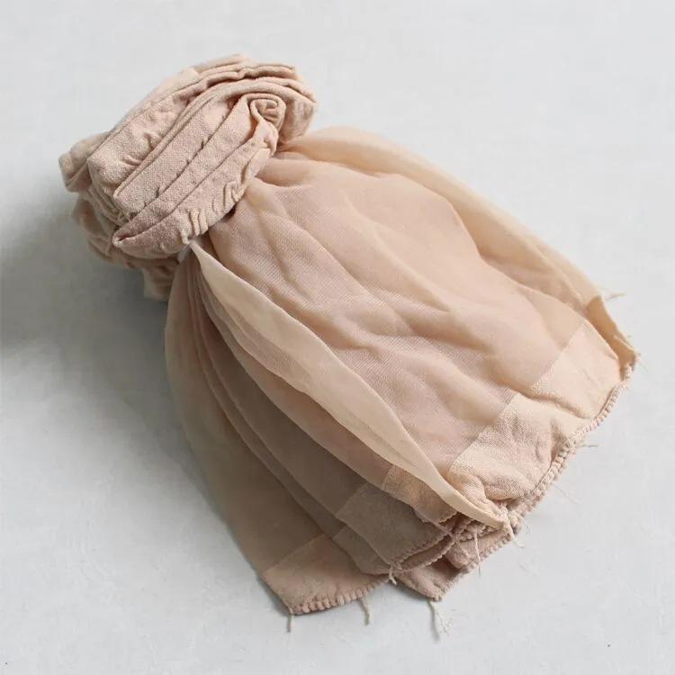 10 пар женских тонких эластичных носков, дышащие шелковые бесшовные носки черного, бежевого, кофейного цвета