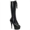 15Cm Front Lace-up High-heeled Pole Dance Boots, Stiletto Boots, Fashion Trend High Boots YKC