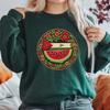 Watermelon Symbol Freedom Sweatshirt Watermelon Flag Hoodie Unisex Long Sleeve Sweatshirts Human Rights Pullover Peace and Love Sweatshirt