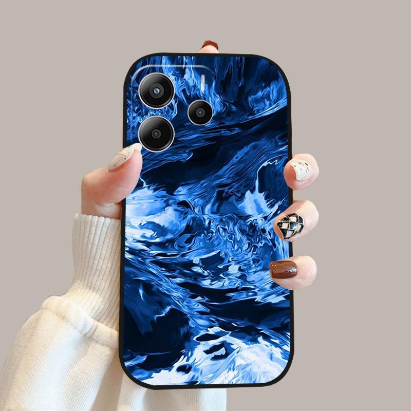 Для Redmi Note 14 5G Мягкий чехол 24094RAD4G Силиконовый TPU Задняя крышка телефона Para Для Redmi Note 14 4G Защитный бампер телефона Fundas