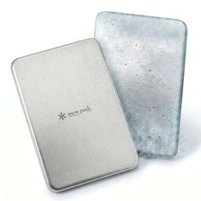 Набор охлаждающих пакетов Snow Peak из нержавеющей стали ET-26SU006 Гель 2 шт. Для кемпинга, отдыха на природе, пикника, рыбалки