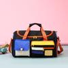Спортивная сумка Большая вместительная дорожная сумка на плечо Портативная сумка через плечо Сумка для сухого и влажного багажа Отдельная корзина для обуви