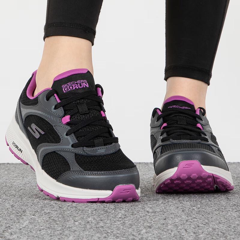Skechers Женские амортизирующие кроссовки для бега и повседневной носки