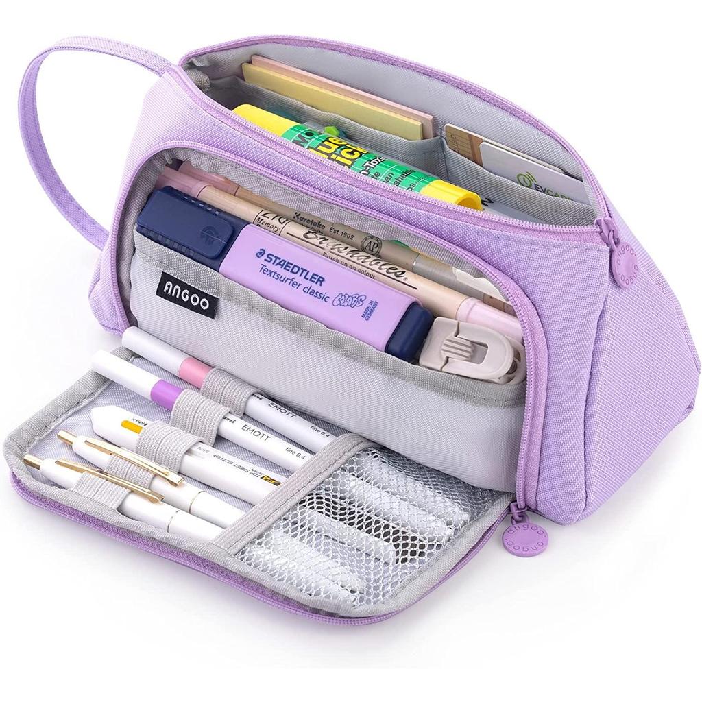 1 шт., многофункциональная коробка для канцелярских принадлежностей, сумки для хранения канцелярских принадлежностей, креативный пенал для подростков, студентов и взрослых, большой вместительности