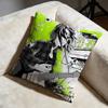 Trendy KKoga Mitsukied Cushion Cover Soft Decorative Pillow Case Suitable for Bedroom Sofa Car Travel Use