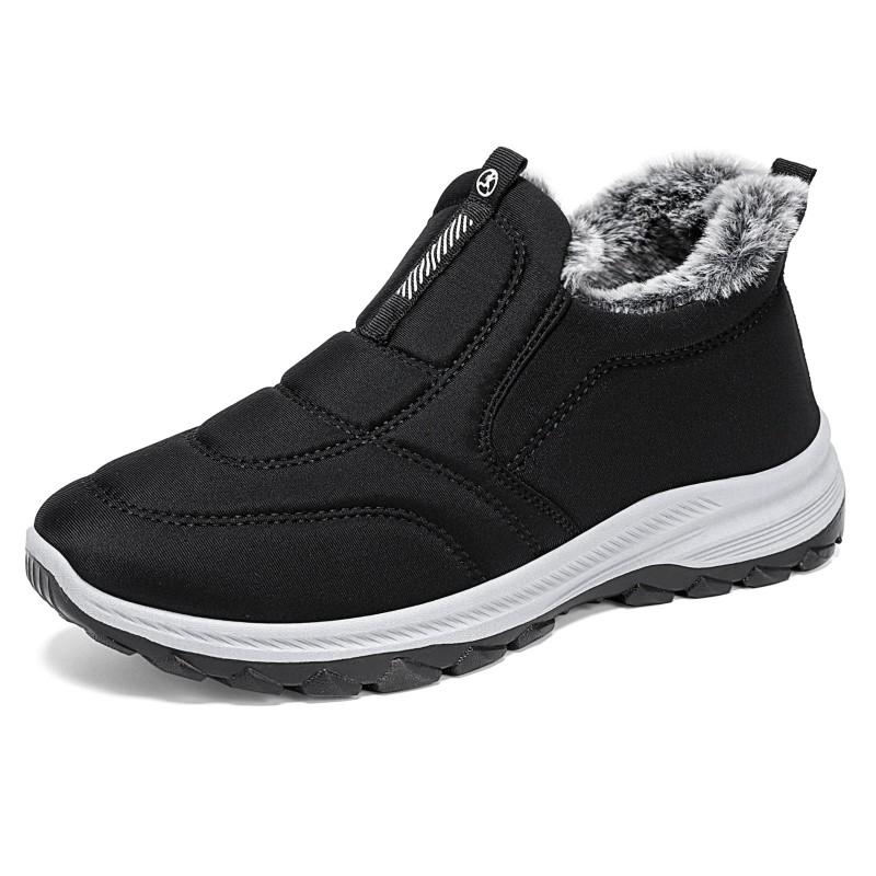 Womens Mens Winter Ankle Boots Warm Fleece Lined Non Slip Outdoor Casual Short