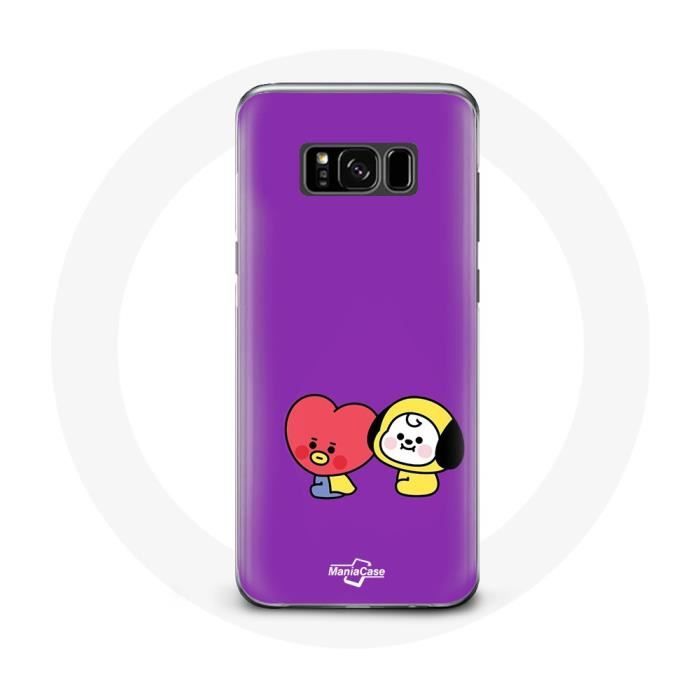 Case for Samsung Galaxy S8 BTS Bangtan Sonyeondan BT21 Tata V Chimmy Jimin