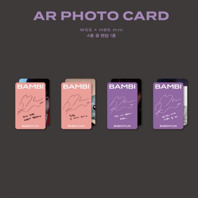 Baek Hyun Bambi Jewel Case Ver. 3rd Mini Album