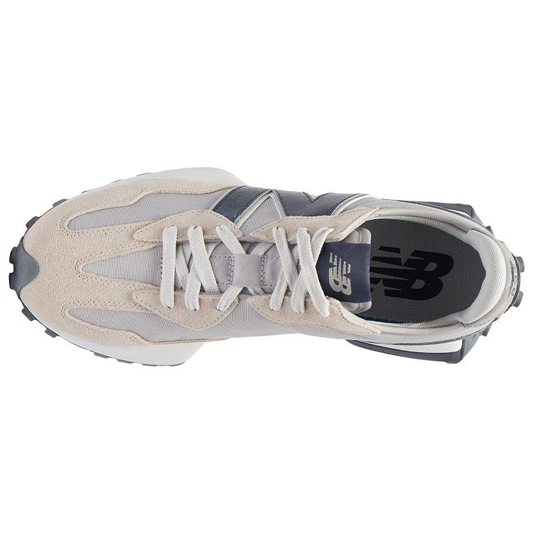 Foot Locker x New Balance 327 Grey Day - Серый Темно-синий Мужские Кроссовки Белый MS327GRY