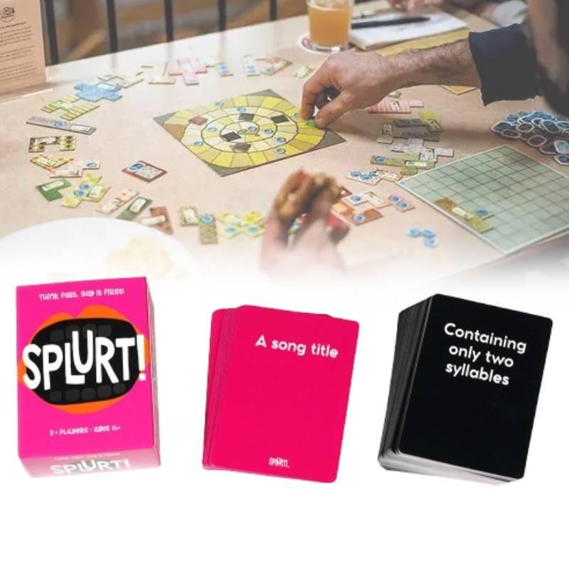 Брызги! Увлекательная карточная игра, разработанная для быстрого улучшения навыков называния и социального взаимодействия