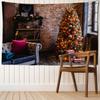 Christmas Tapestry Wall Hanging Christmas Aesthetic Room Bohemian Psychedelic Mandala Home Dormitory Wall