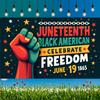 Высококачественный Памятный Баннер Празднование Свободы Баннер Juneteenth для Праздничного События Собрание Сообщества