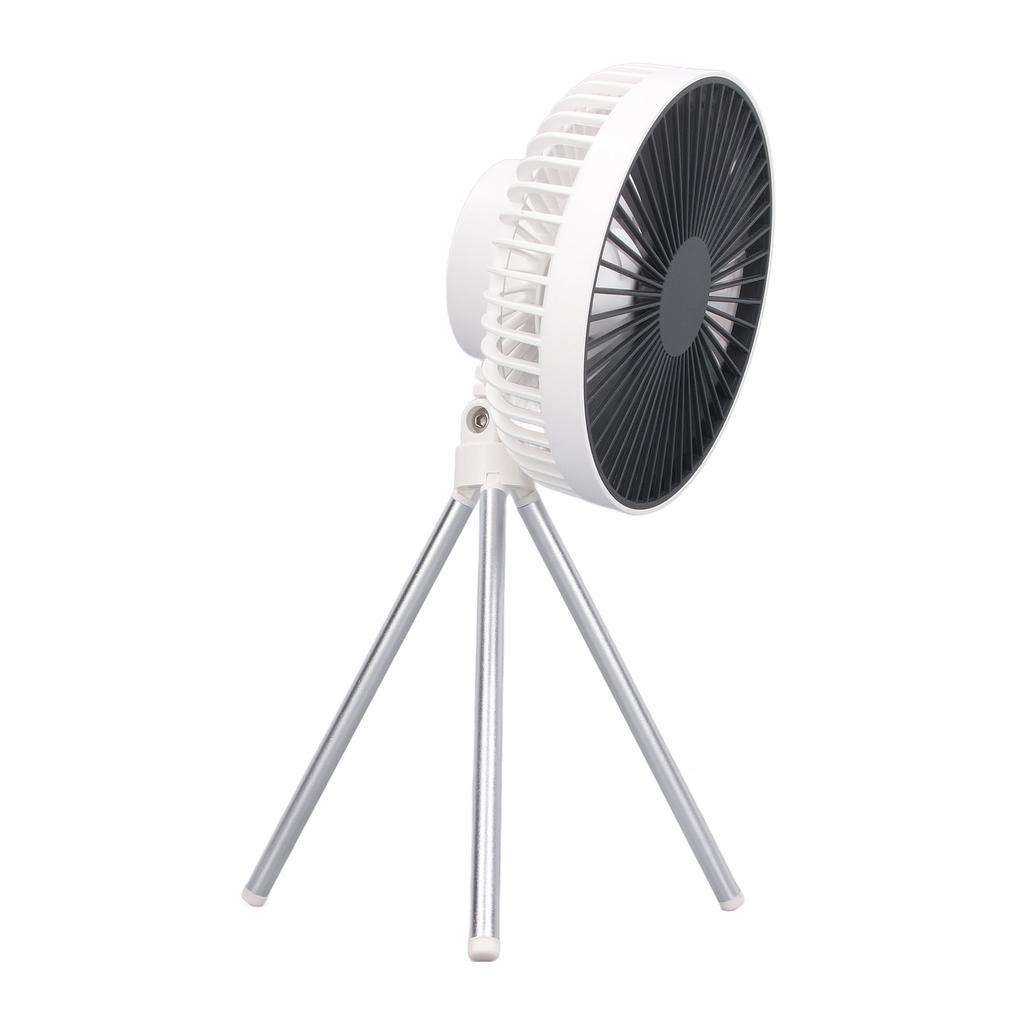 Portable USB Rechargeable Tripod Fan 4000mAh Battery Outdoor Camping Tripod Fan for Camping Tent
