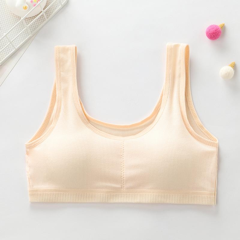 Нижнее белье для девочек, детский спортивный бюстгальтер для школьников младших классов, жилет для девочек