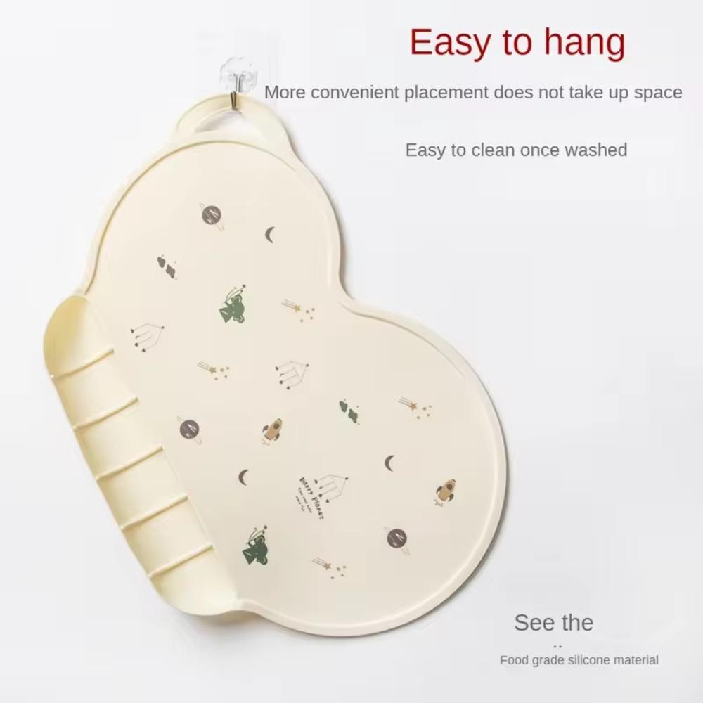 Водонепроницаемые салфетки Cloud, маслянистые силиконовые коврики для столовых приборов, легко моющиеся детские коврики для столов, для студентов