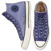 Converse Трендовые легкие парусиновые кеды с высоким верхом 1970-х годов, унисекс, 'Сланцевый лиловый'