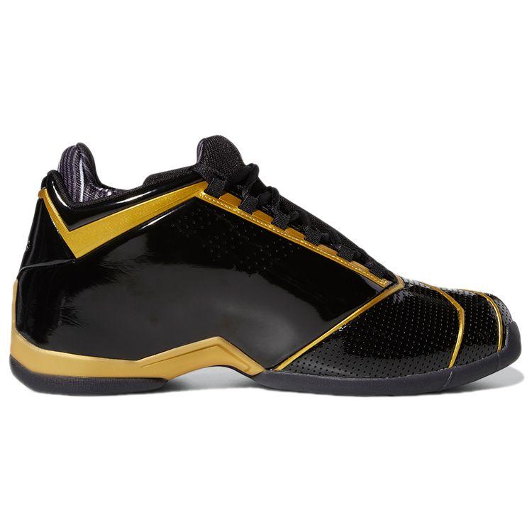 Adidas T-Mac 2 Restomod Black Gold Metallic Мужские кроссовки Core-Black Dark-Solid-Grey H68049