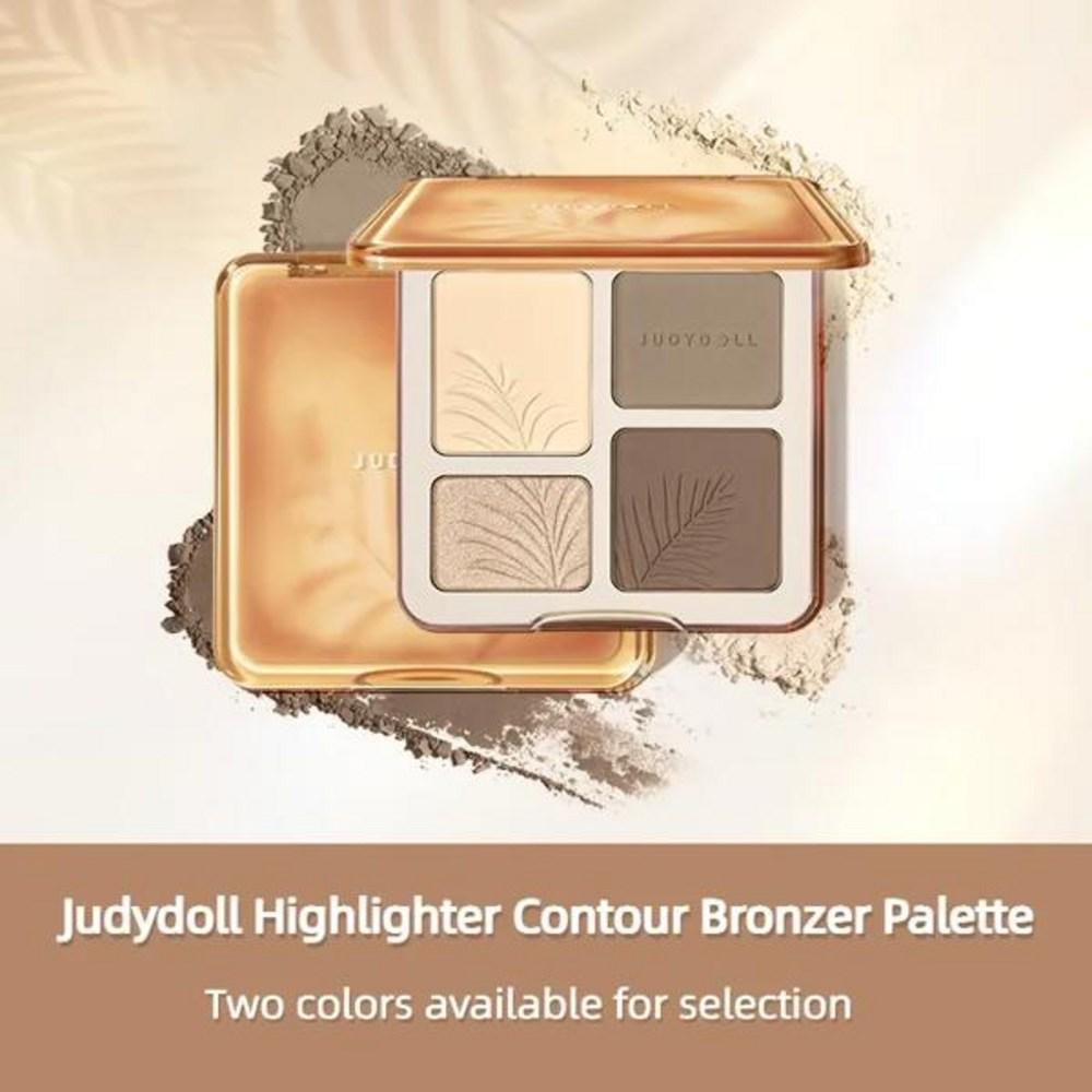 Judydoll Matte 3D Facial Highlighter Makeup Palette Shimmer Powder Cosmetics Shadow Brightening Lasting Glow, 1) 01, 1шт