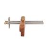 Woodworking Marking Gauge Dual Rod Draw Line Stainless Steel Mortise Gauge for Metal Wood Ceramic
