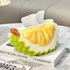 Creative Tissue Storage Box Durian Napkin Dispenser Home Decoration Paper Container  Household