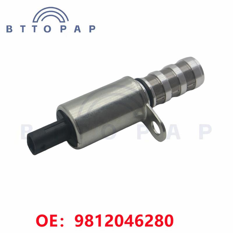 9812046280 For Citroen C3 C4 Ds3 Ds4 Peugeot 208 308 2008 3008 301 Car Accessories 180170379 Camshaft Timing Solenoid Valve