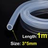 Food Grade Out Diameter 4~16mm Plumbing Hoses Beer Milk Pipe Flexible Tube Silicone Rubber Hose