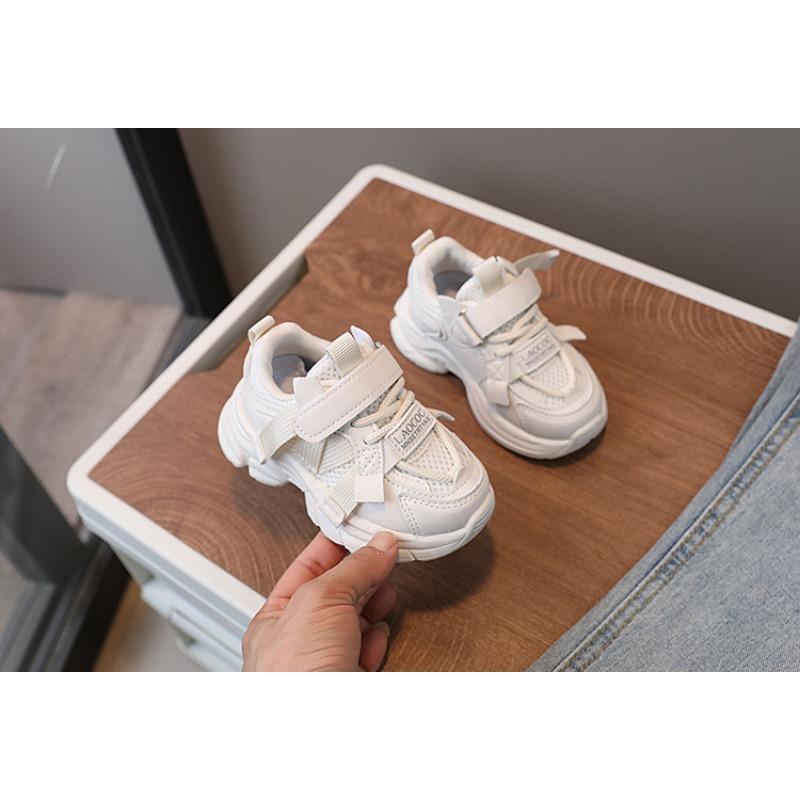 Детские туфли Daddy Shoes Весна Новые повседневные сетчатые туфли для мальчиков и девочек Дышащие кроссовки для маленьких мальчиков