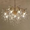 Светодиодная хрустальная люстра современный минималистский ретро новый светильник для гостиной спальня креативное искусство филиал освещение люстра
