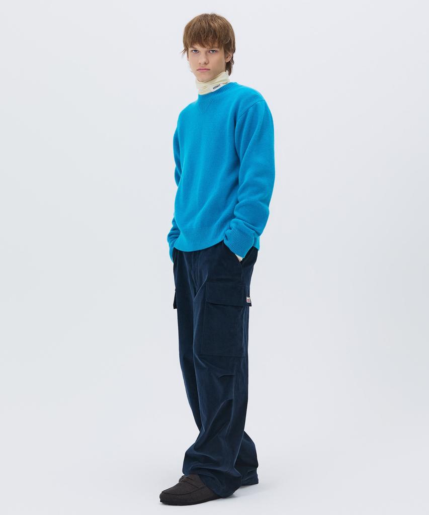 NOHANT Essential Cashmere Knit Sweater Blue