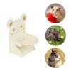 Wooden Hamster Dining Chair Cartoon Hedgehog Chair  for Hamster Rat Guinea Pig