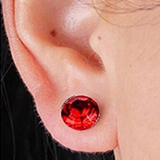 1 пара железных наушников с сильным магнитом для здоровья, круглый магнитный утюг с пирсингом