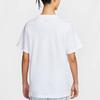 Nike Спортивная одежда Легкая Мягкая Свободная Повседневная Футболка с коротким рукавом Женские топы Белый IF0607100