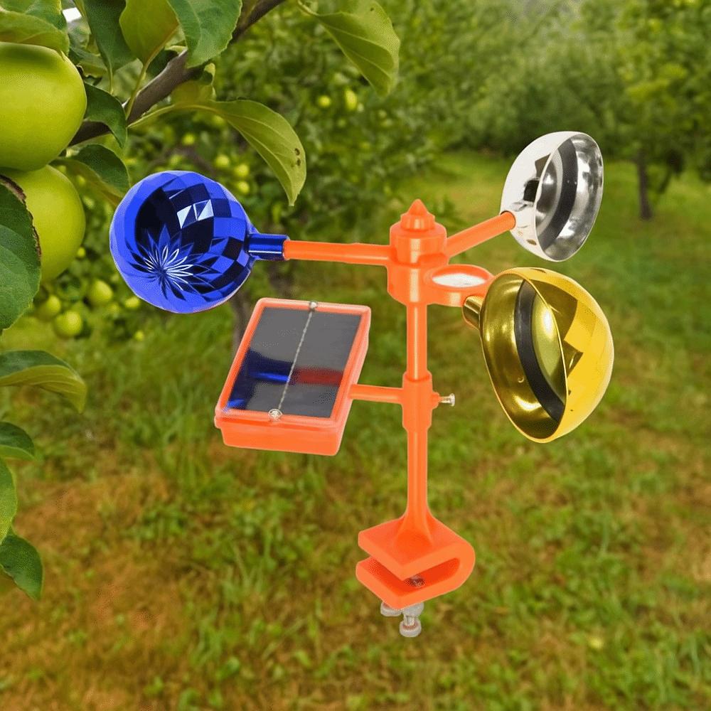 Weatherproof Bird Repellent Devices Outdoor Solar Powered Bird Chasing Artifact  Farm Orchard