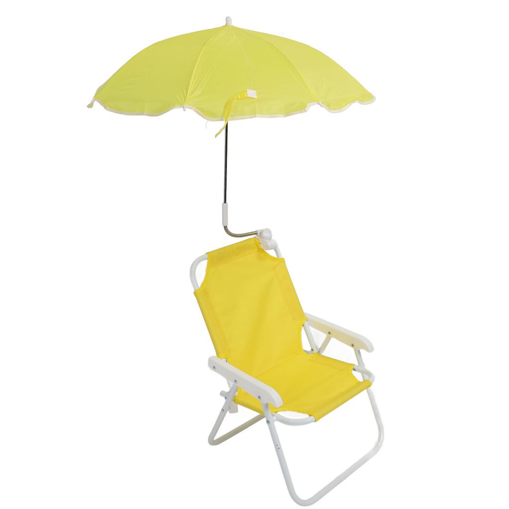 Children Beach Chair Folding Portable Camping Chairs Outdoor Lawn Sand Chair with Umbrella for