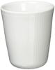 [Officially Imported] White Fluted Style Cup 300ml, Wedding Gift, Product Number 1016937