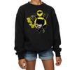 DC Comics Girls Chibi Batman Swinging Sweatshirt