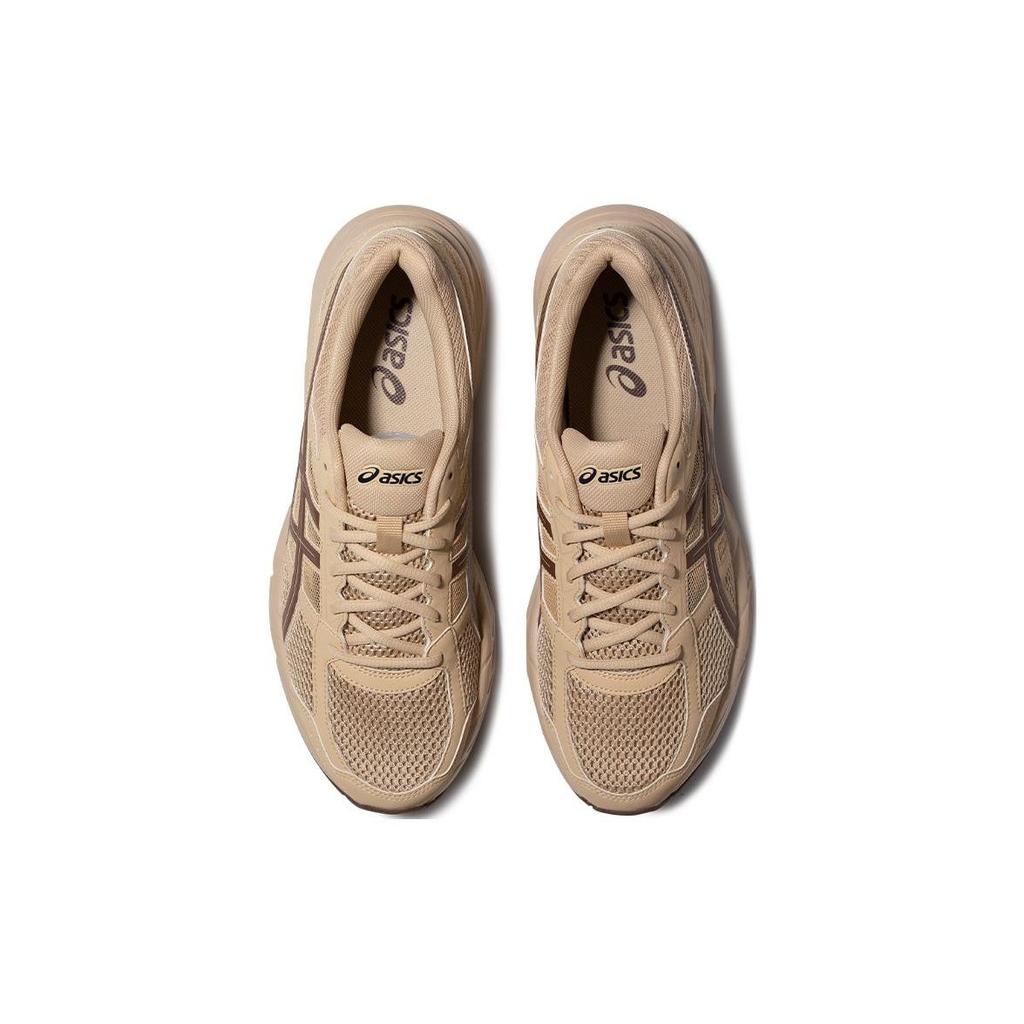 Asics Gel-Contend 4 Cushioning Fabric Synthetic Leather Low-Top Casual Running Shoes Men Sneaker Khaki T8D4Q-204