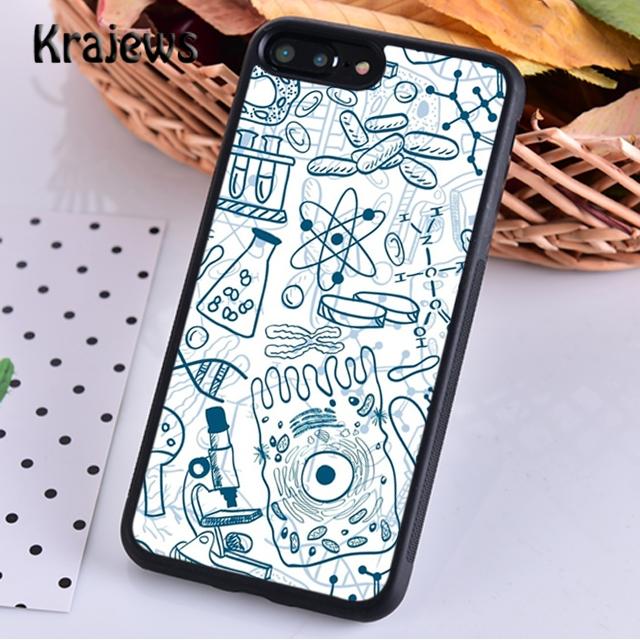 Vintage Seamless Chemistry Laboratory For iPhone 17 Air 16 Phone Case Cover 15 14 plus 12 13 pro max