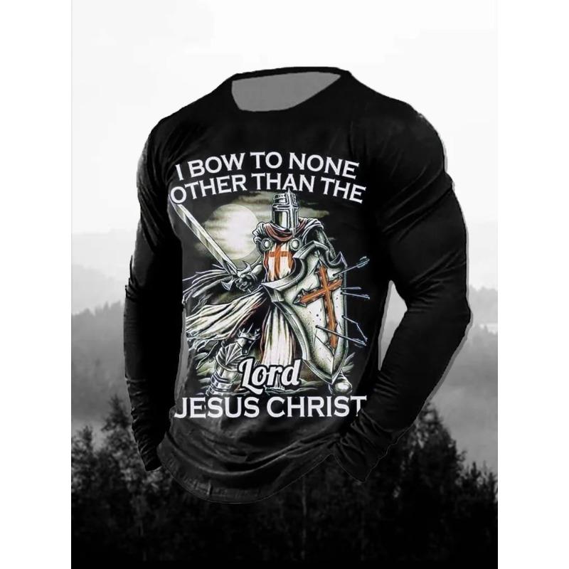 Мужская футболка с 3D-принтом в виде льва, повседневная, удобная, с длинным рукавом, модная одежда