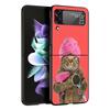 Милый мультяшный счастливый кот Чехол для телефона Samsung Galaxy Z Flip7 Flip6 5G Flip5 Flip4 Flip3 ZFlip 7 6 3 4 5 Ударопрочная задняя крышка G